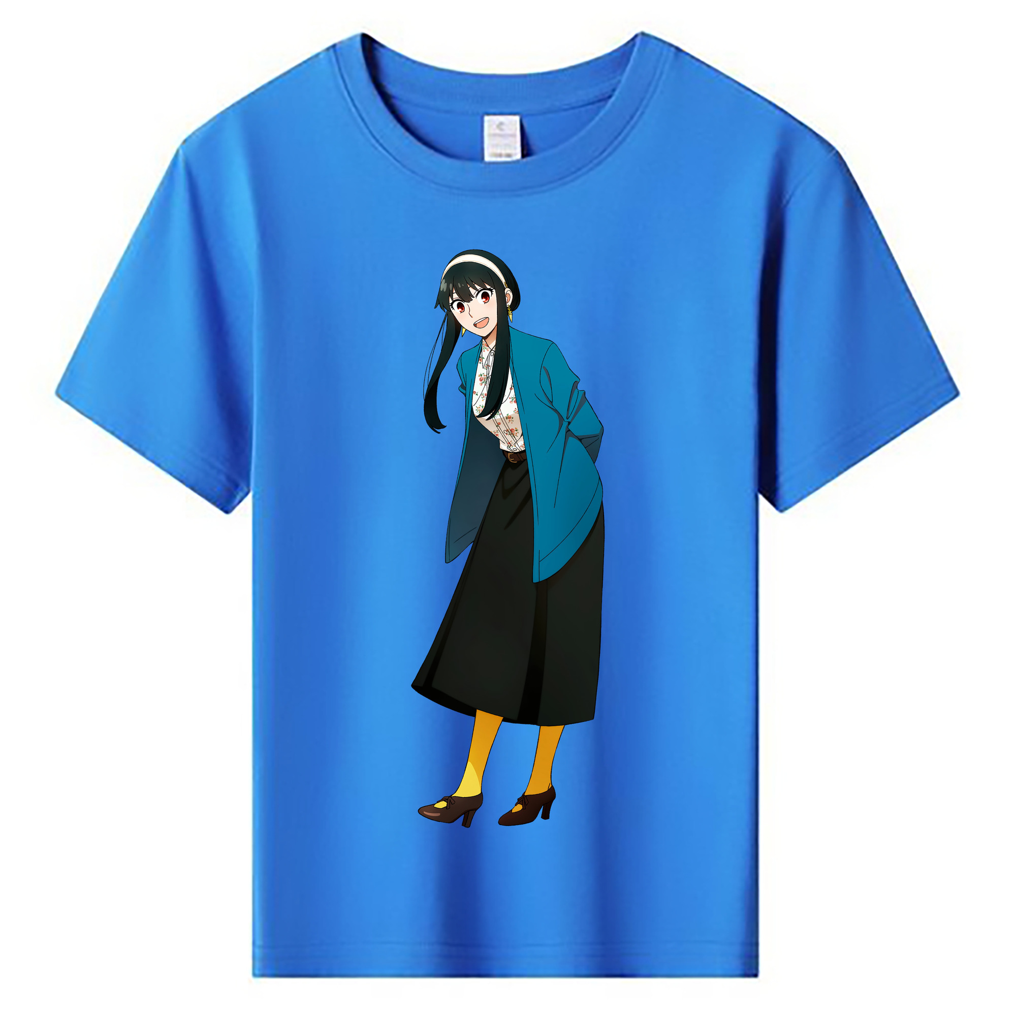 （画像用） SPY×FAMILY间谍家家酒 綿100％キッズTシャツ（フロントプリント）